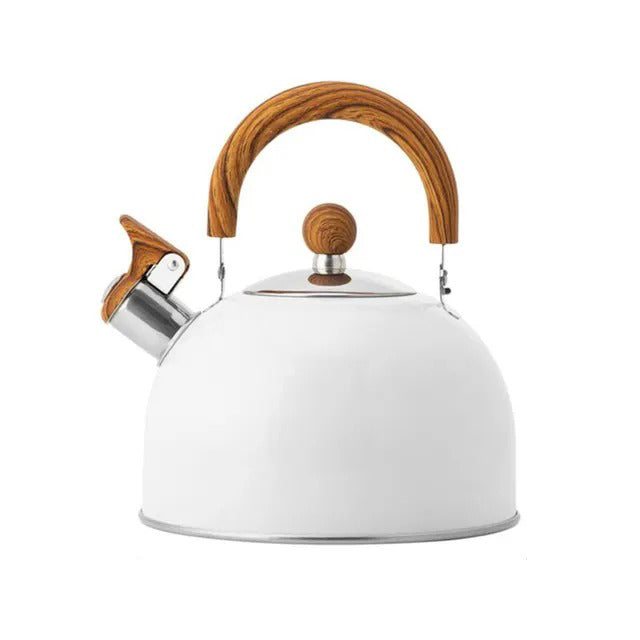 Bouilloire en acier inoxydable avec sifflet – Kavana