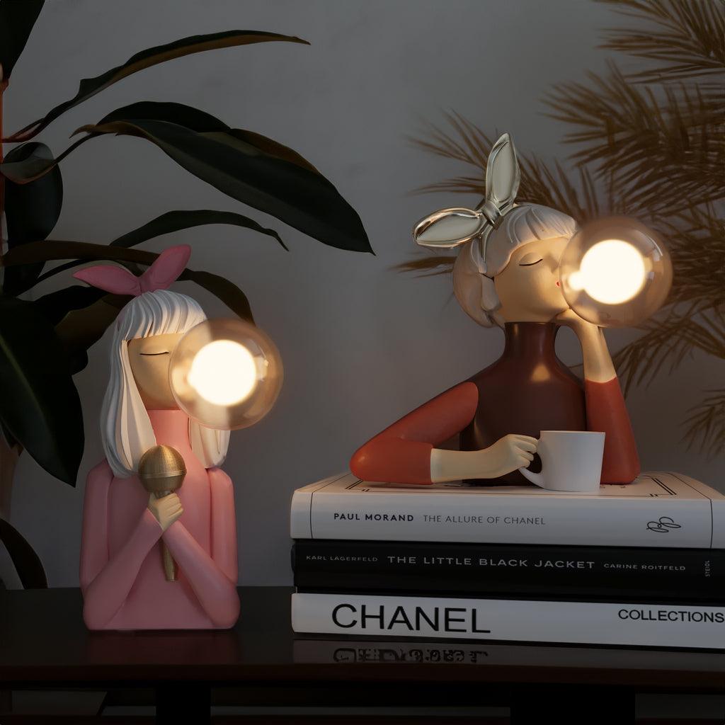 Lampe Chloé - Lampe Ludique pour Filles pour Intérieurs Créatifs