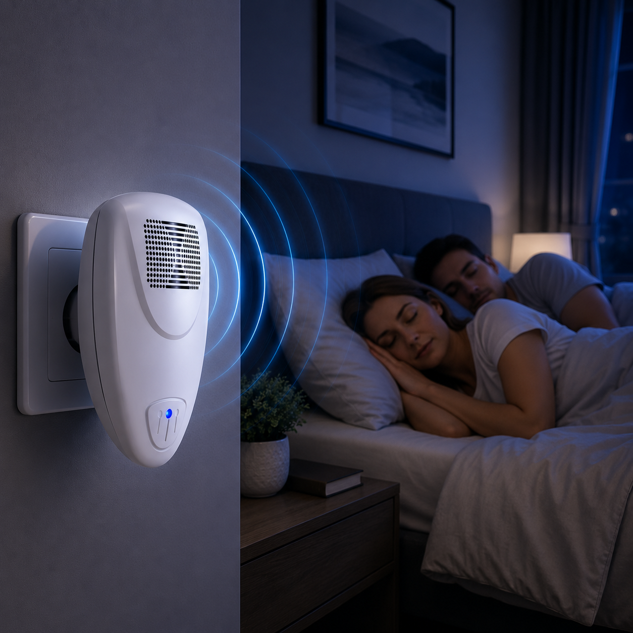 BUGBARRIER – Répulsif Ultrasonique contre les Punaises de Lit pour une Protection Sûre à Domicile