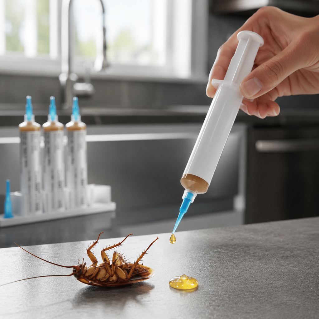 BUGVANTA - Appât Gel Puissant pour Cafards pour Infestations Intérieures