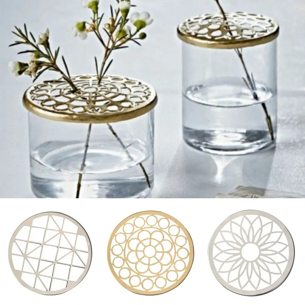 Support de Fleurs en Métal pour Vase