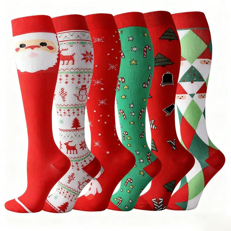 Chaussettes de Compression Vibrantes