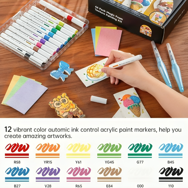 50% DE RABAIS | PaintPuff™ | Transformez l'art simple en chefs-d'œuvre 3D !