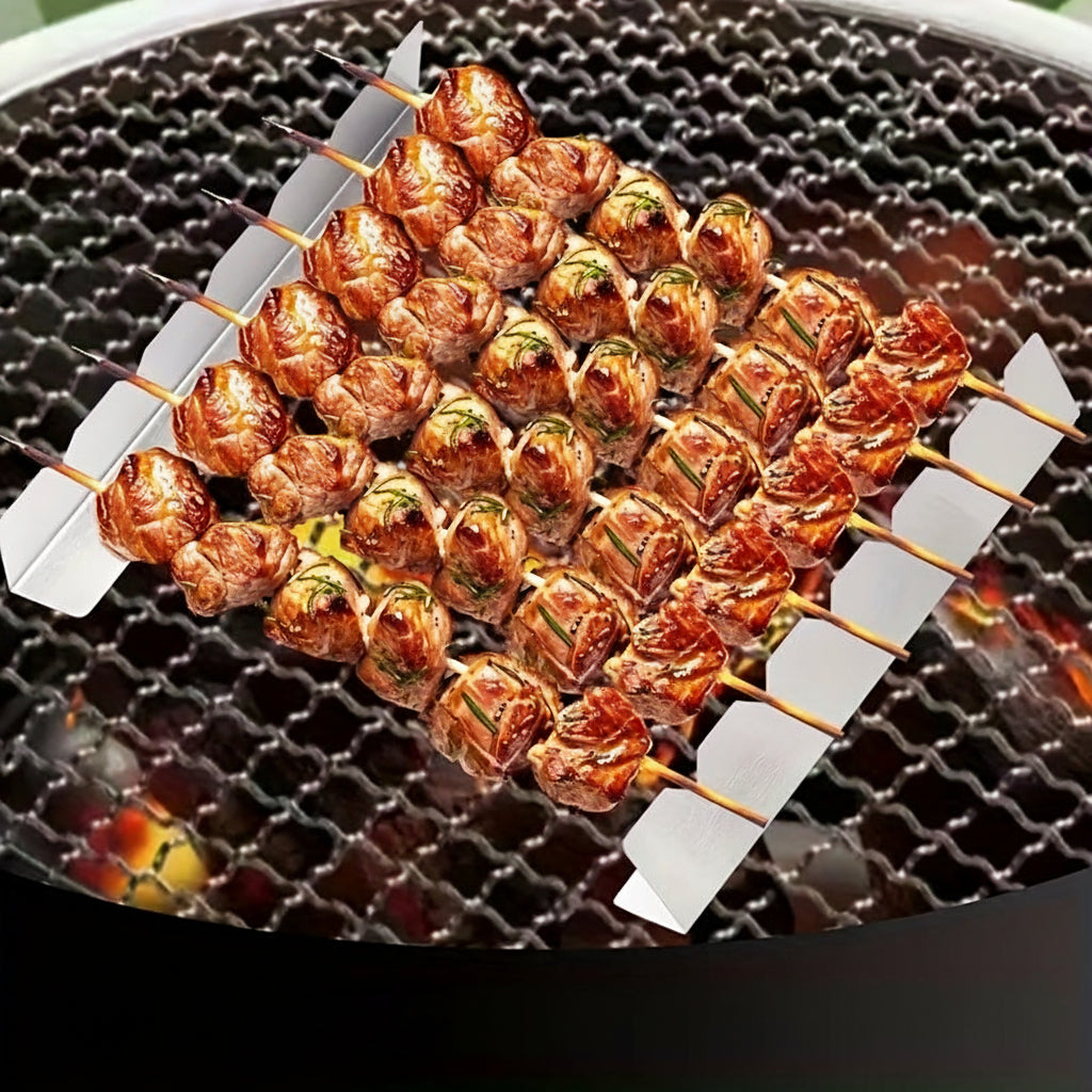 SKEWERRACK – Support de Grillade Élevé Antiadhésif