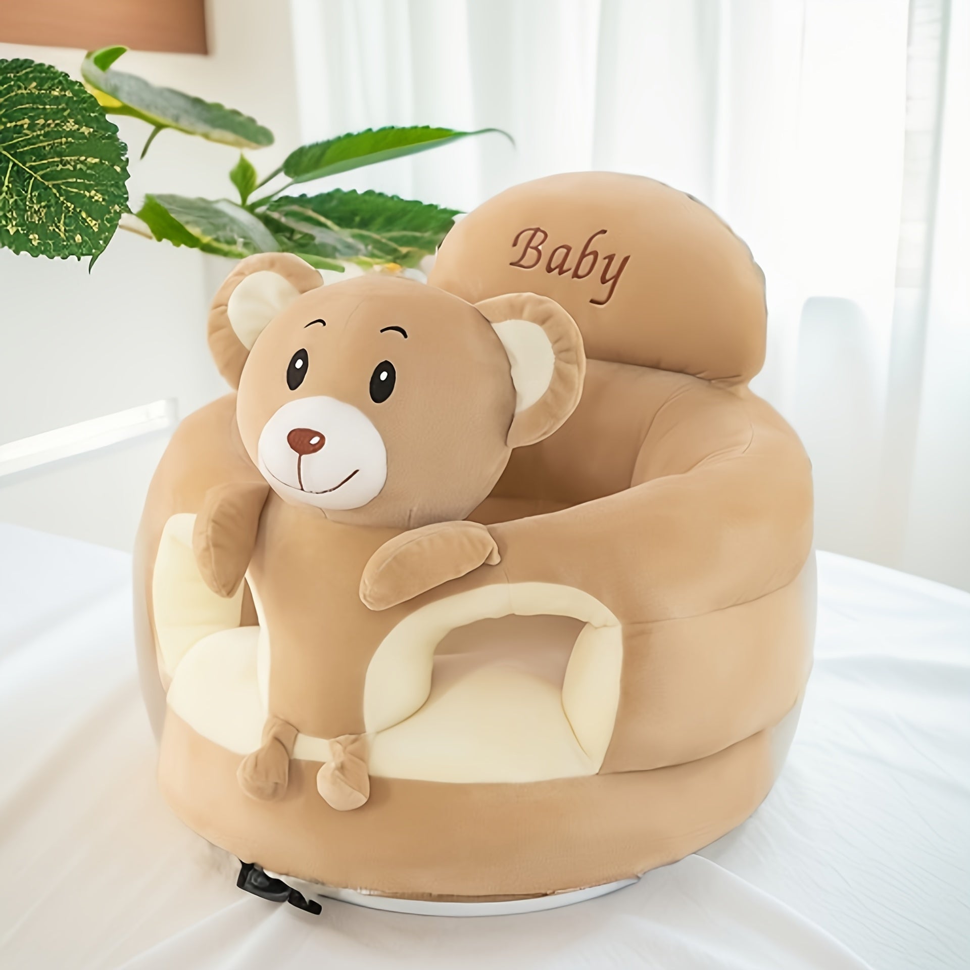 Chaise d'Assise Douce pour Bébé – Amusante et Confortable pour les Premières Aventures de Sitting et de Standing