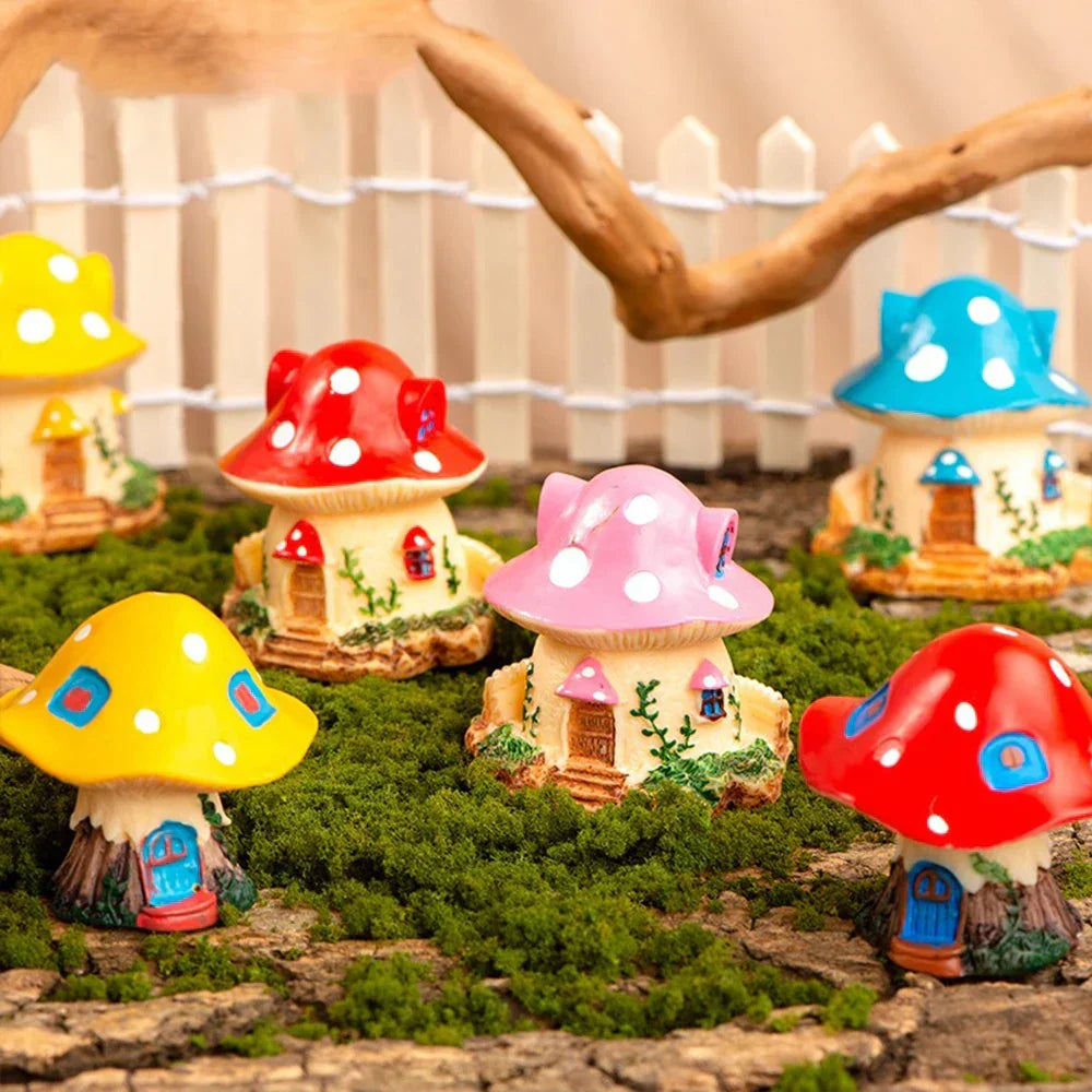 Décoration de jardin Champignon en Résine
