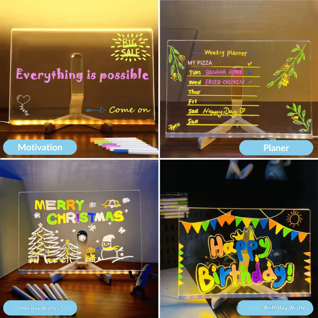Tableau lumineux pour enfants – LuminaPlay