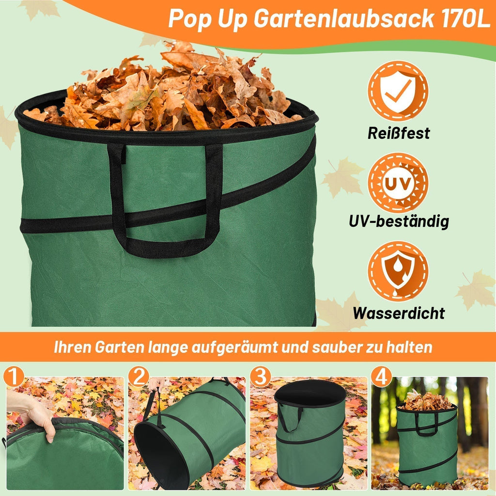 Sac de jardin Pop Up 170 L 2 Pack