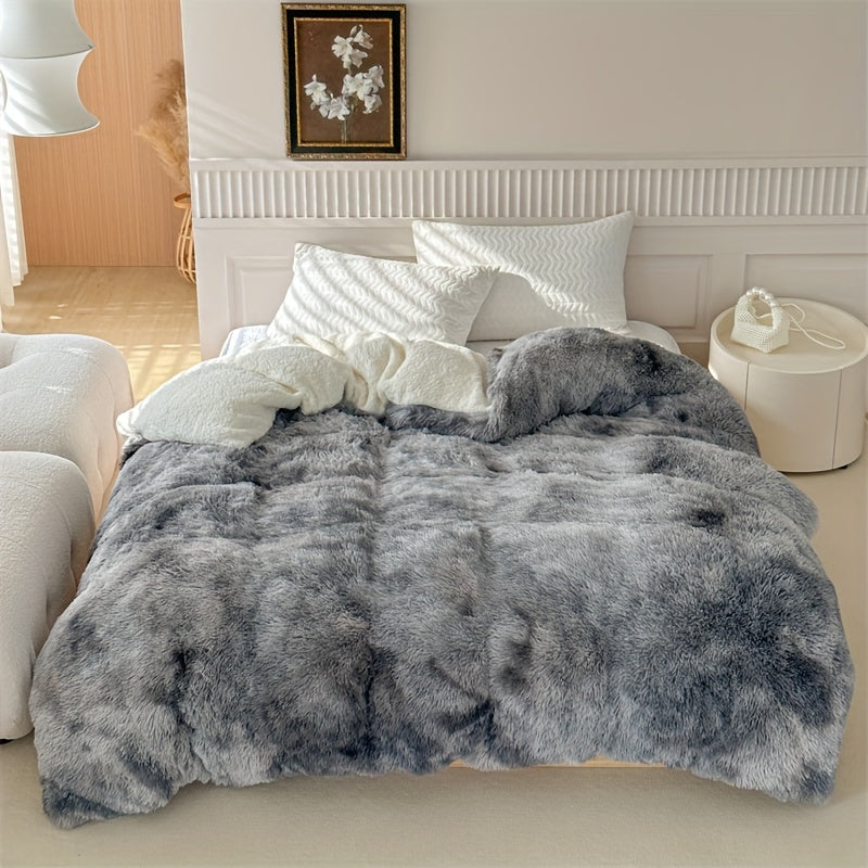 Couverture en peau de mouton prête pour l'hiver