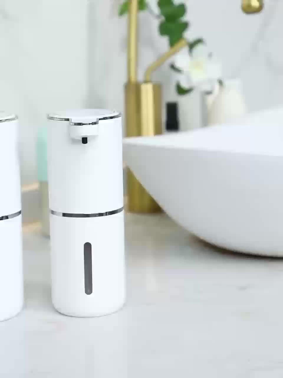 Distributeur de savon automatique – Hygiénique et Pratique pour la Salle de Bain et la Cuisine