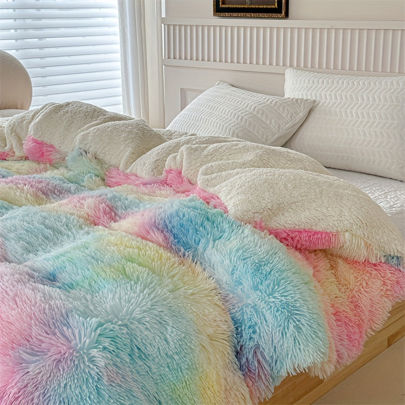 Couverture en peau de mouton prête pour l'hiver