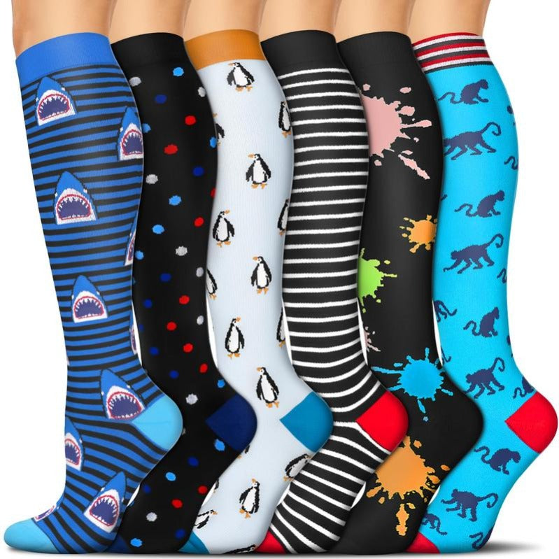 Chaussettes de Compression Vibrantes