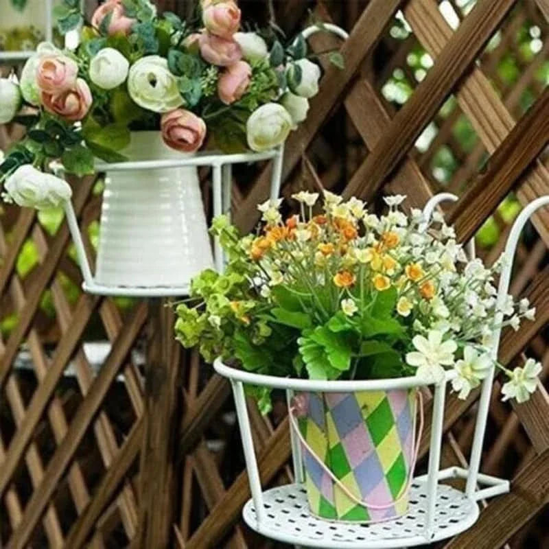 Support suspendu pour pots de fleurs