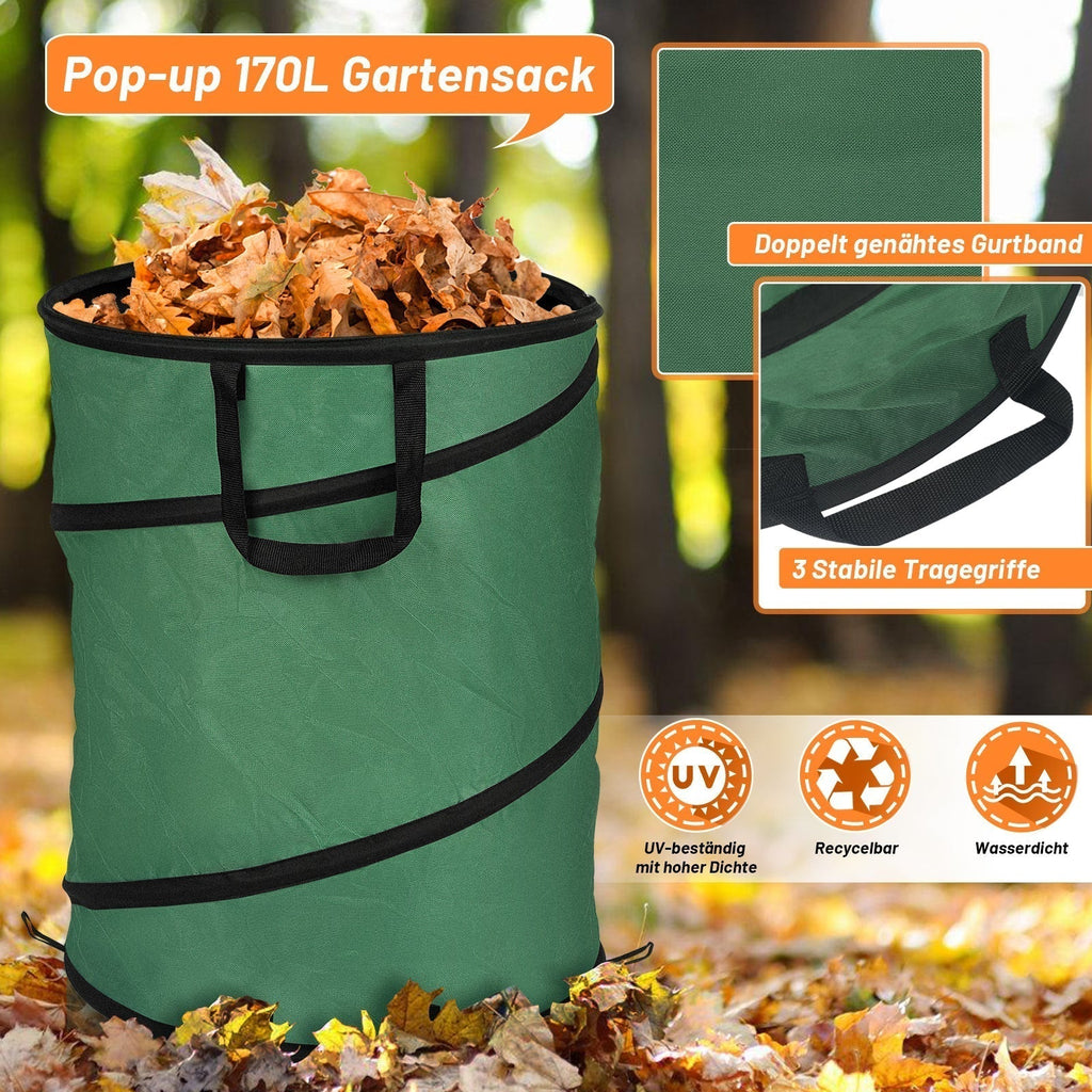 Sac de jardin Pop Up 170 L 2 Pack