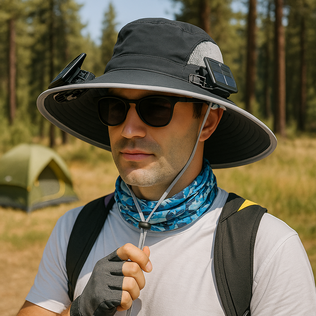 TurmaBreeze - Refroidissement instantané et fraîcheur avec protection solaire toute la journée
