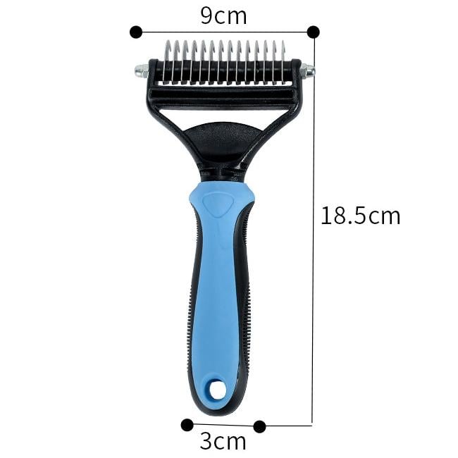 SOFTPAW – Peigne démêlant pour animaux de compagnie pour un toilettage doux et efficace