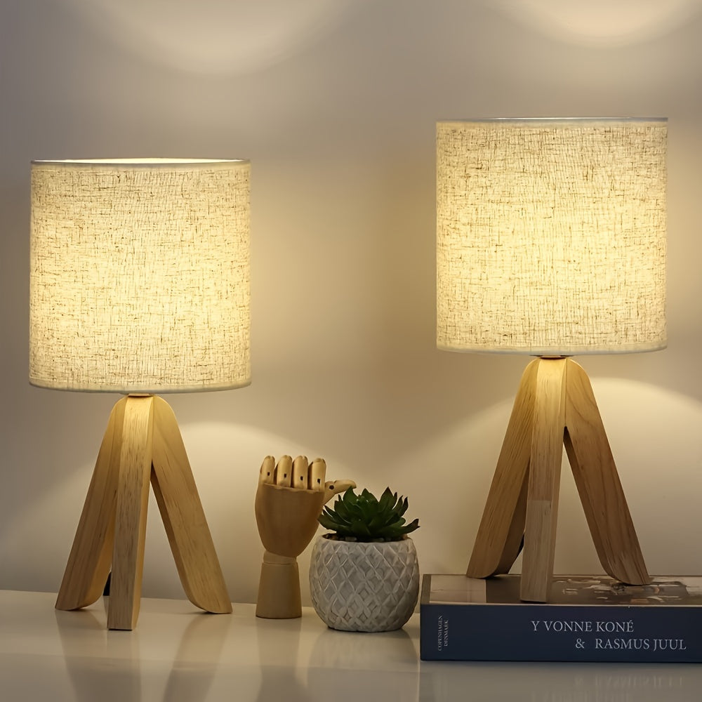 Lampe Tripod en Style Naturel - Pour un Éclairage Chaud et Moderne