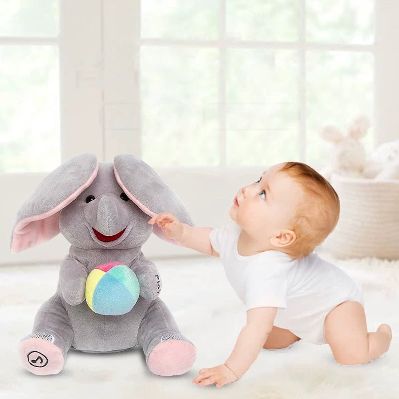 MelodyHugs - Peluche Éléphant Musical