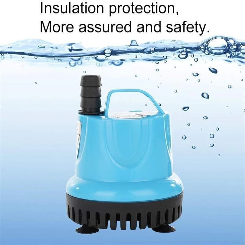 SilentFlow™ | Pompe submersible silencieuse pour aquariums, fontaines et systèmes hydroponiques