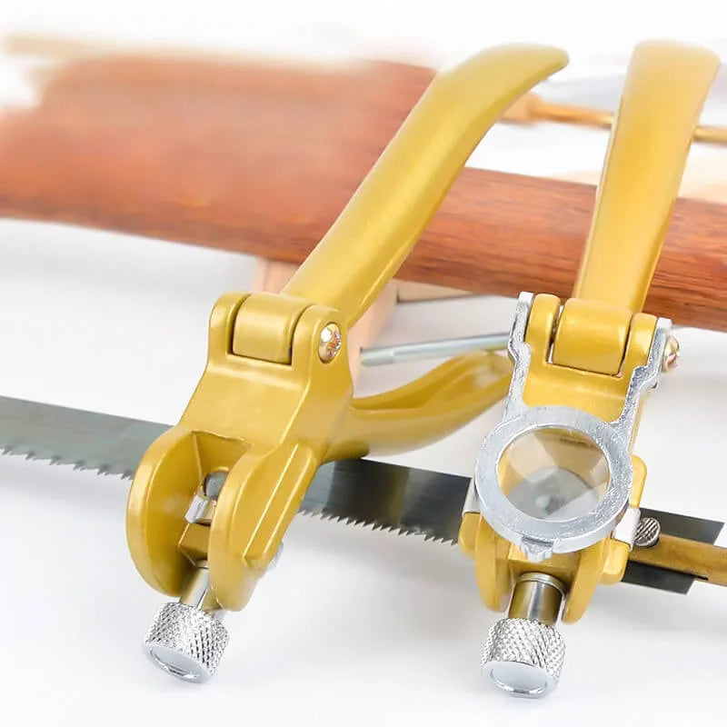 Boîte à onglets avec guide de scie | Angles réglables | Boîte de découpe de précision pour le travail du bois