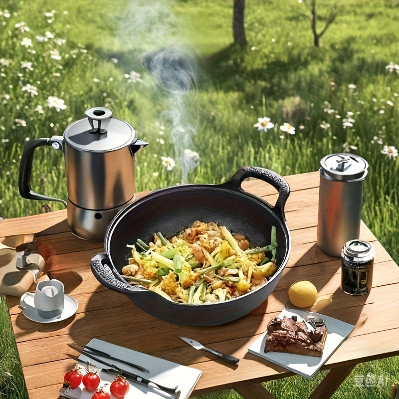 MINIFORGE – Poêle en fonte compacte pour une chaleur uniforme et la cuisson en plein air