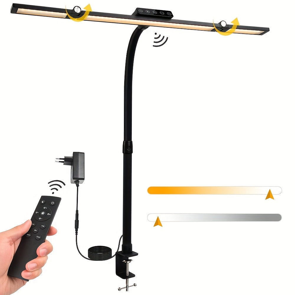 VIVILITE - Lampe de travail ultra lumineuse de 18W avec col de cygne et éclairage à large portée