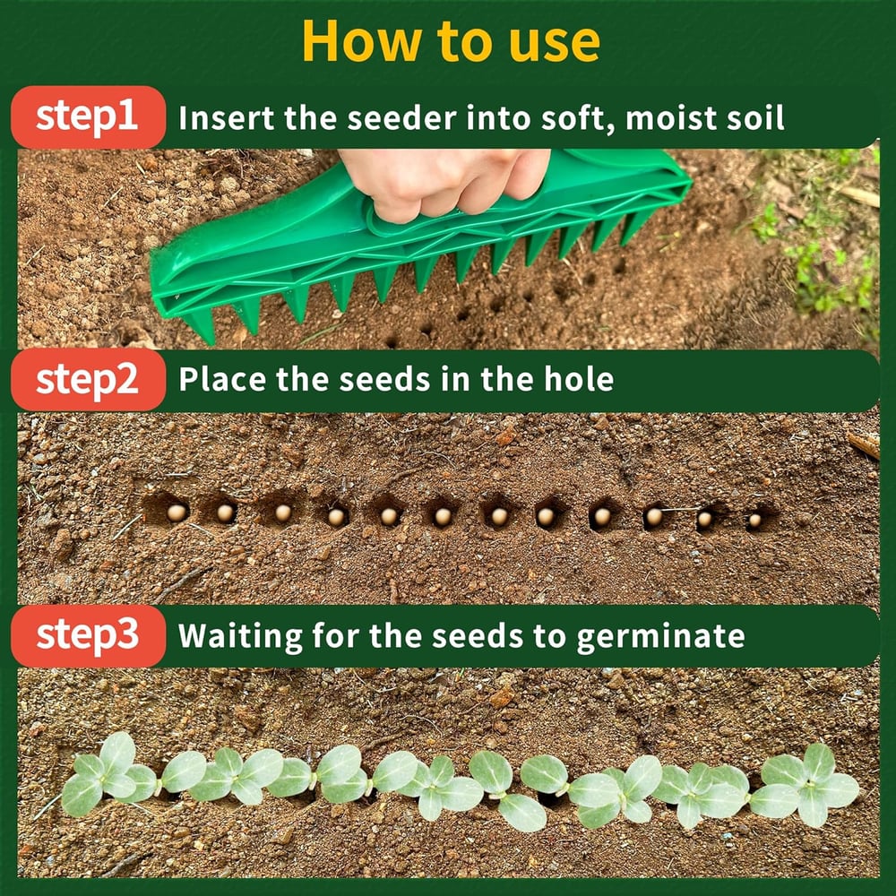 SeedAlign™ | Marqueur de plantation pour un semis uniforme !