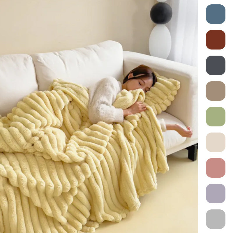 Drap de Confort Douillet - La Chaleur Parfaite pour les Soirées d'Hiver