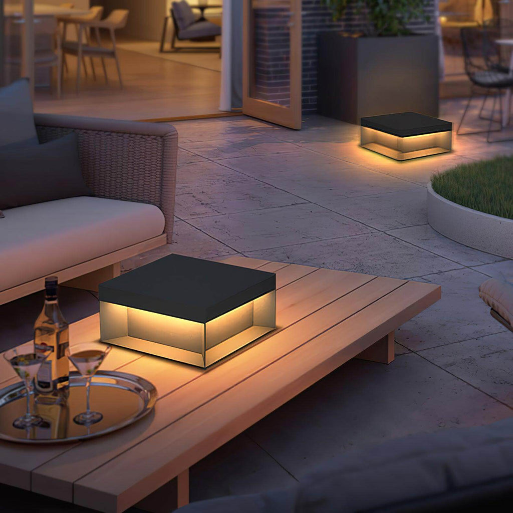 Lampe de Poste Solaire d'Extérieur - Étanche IP65