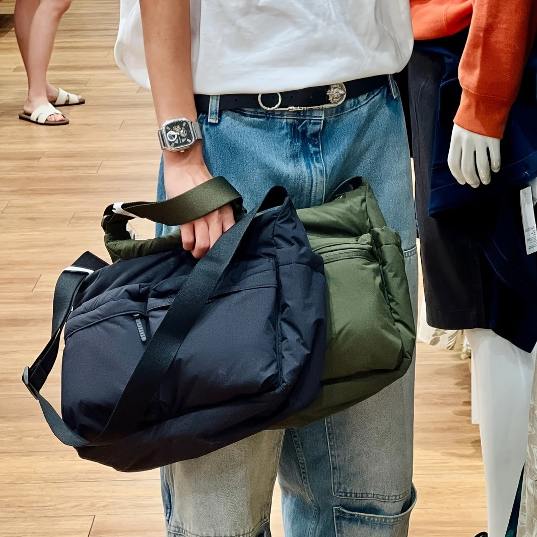 EASYCARRY - Grand Sac à Bandoulière Unique pour les Essentiels de Sport et de Travail