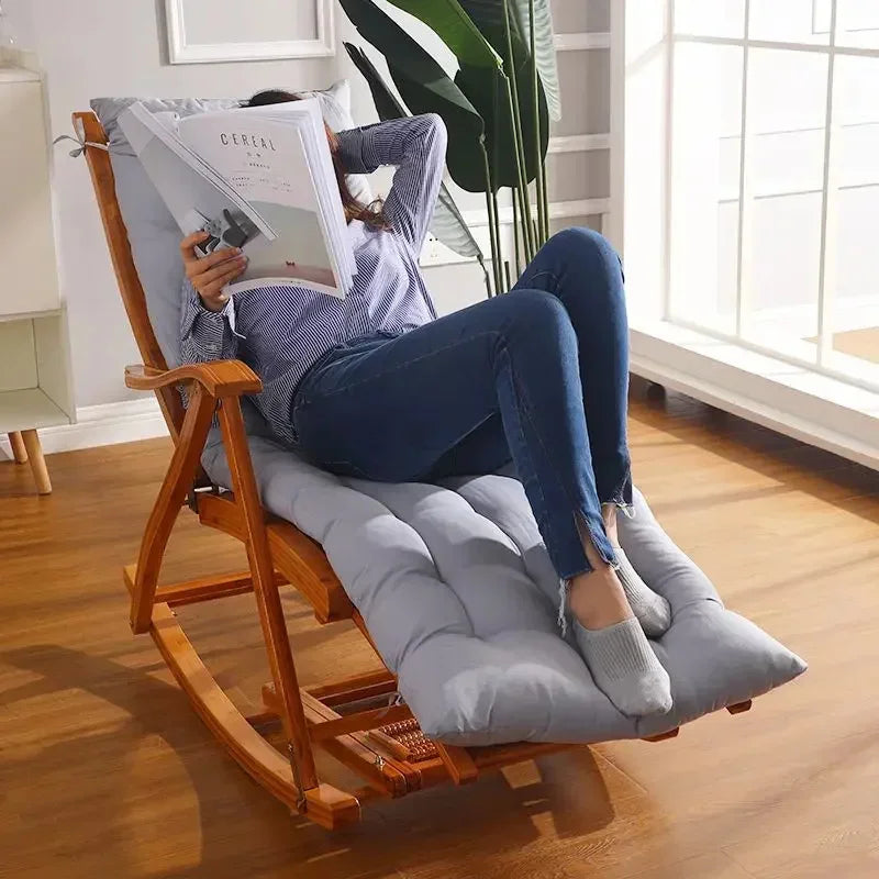 Coussin ergonomique pour fauteuil à bascule