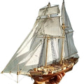 Modèle de Voilier Classique en Bois – Puzzle 3D Detaillé pour Amateurs de Bateaux
