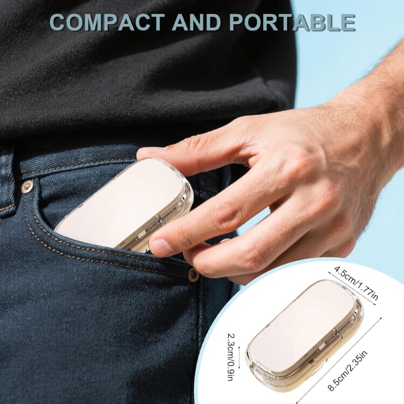 TrimTab | Distributeur de comprimés compact et adapté aux voyages