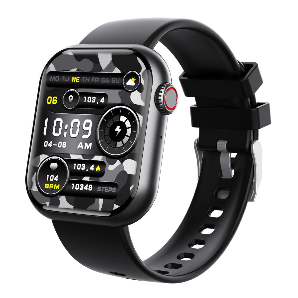 Skanto | Glycémie Tension artérielle Oxygène sanguin Moniteur de sommeil Montre intelligente étanche