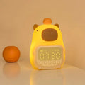 Réveil capybara avec écran LED