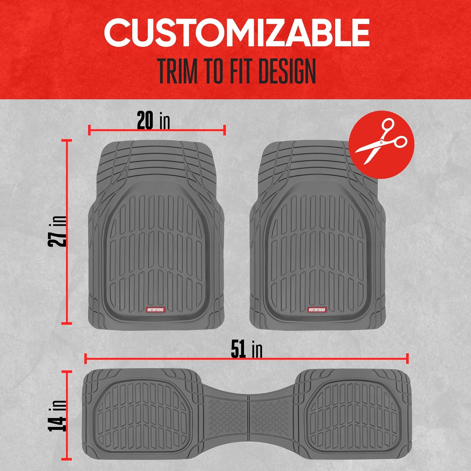 Tapis de sol pour voiture flexibles