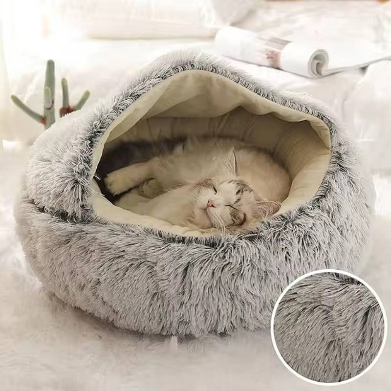 Skanto | Lit de cave pour animaux de compagnie confortable, idéal pour les chiens et les chats de toutes tailles