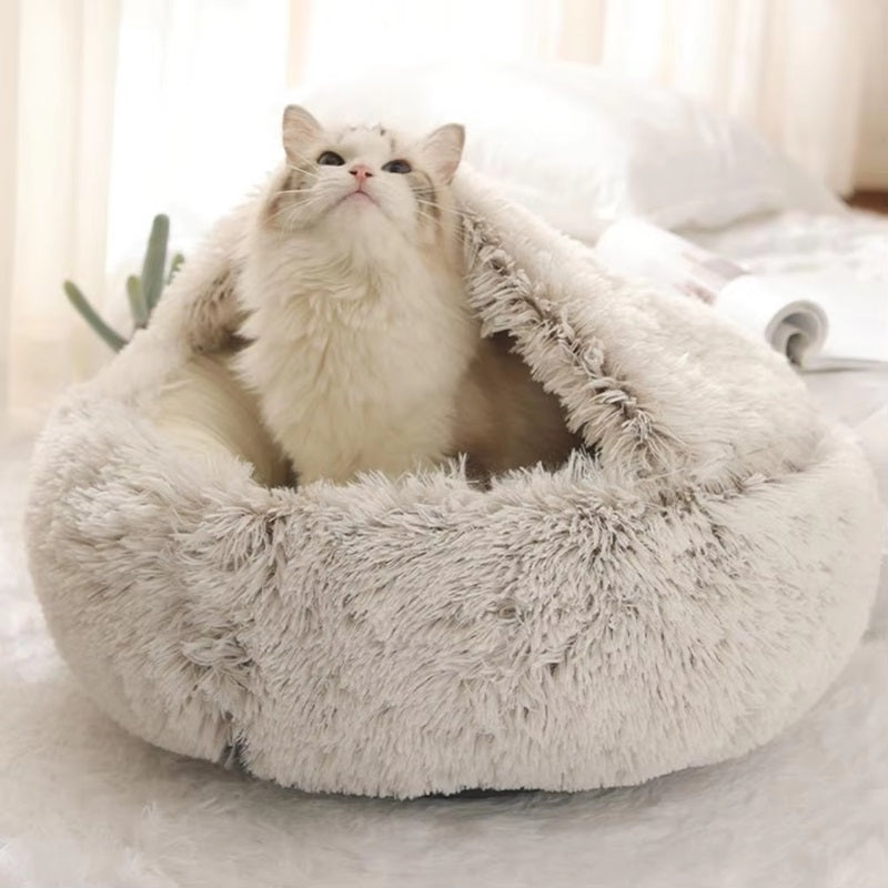 Skanto | Lit de cave pour animaux de compagnie confortable, idéal pour les chiens et les chats de toutes tailles