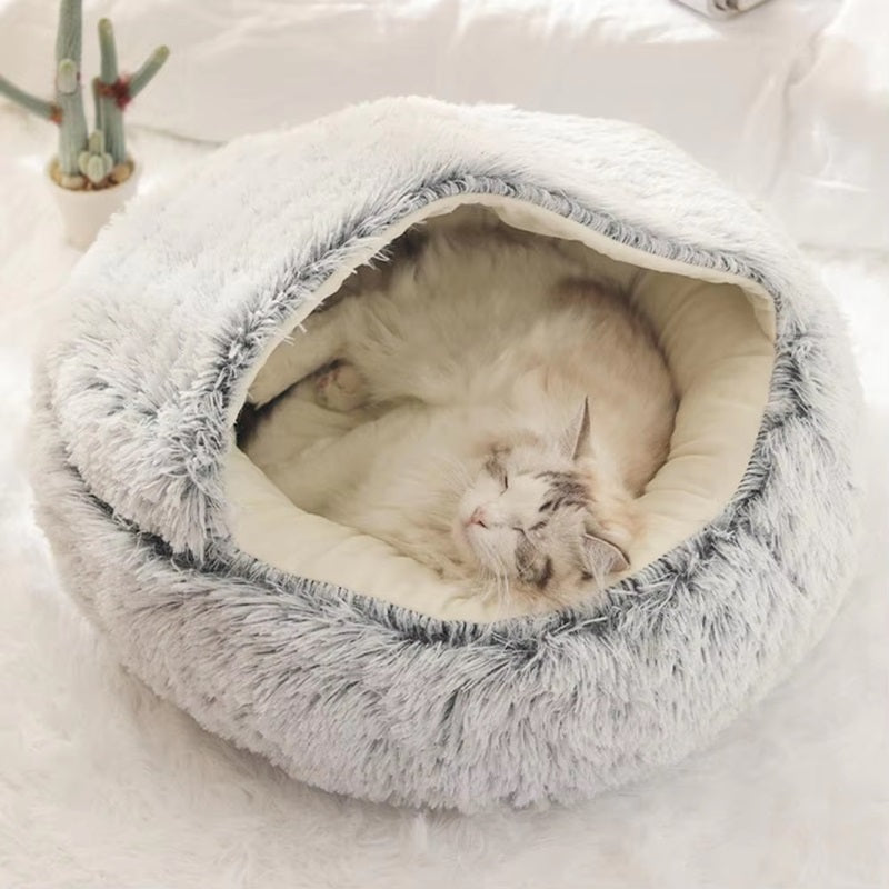 Skanto | Lit de cave pour animaux de compagnie confortable, idéal pour les chiens et les chats de toutes tailles