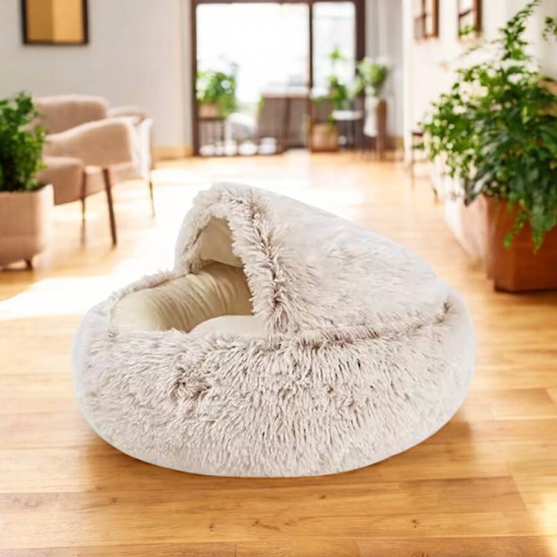 Skanto | Lit de cave pour animaux de compagnie confortable, idéal pour les chiens et les chats de toutes tailles