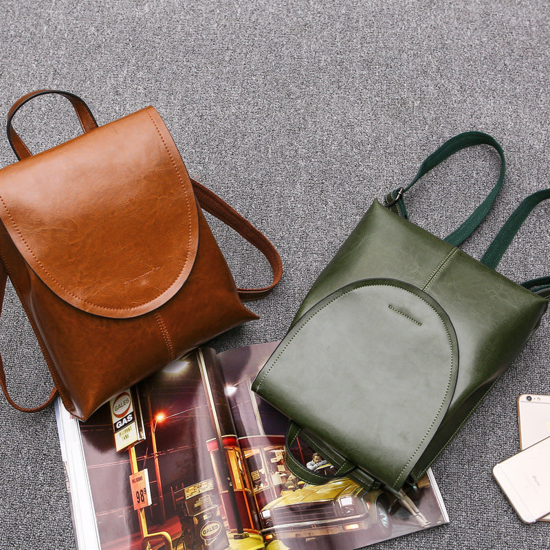 Sac à dos en cuir tendance pour femmes – Élégant, Polyvalent & Durable