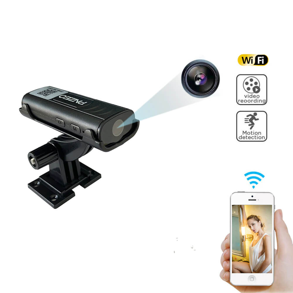 SafeView | Mini-caméra de sécurité avec détection de mouvement et accès à distance !