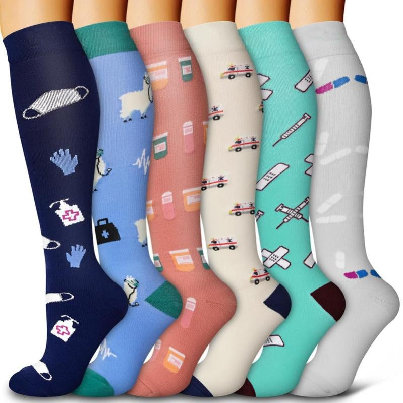 Chaussettes de Compression Vibrantes