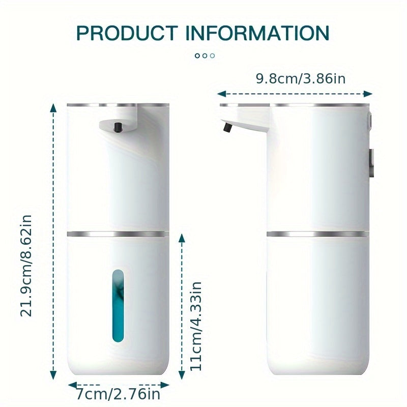 Distributeur de savon automatique – Hygiénique et Pratique pour la Salle de Bain et la Cuisine