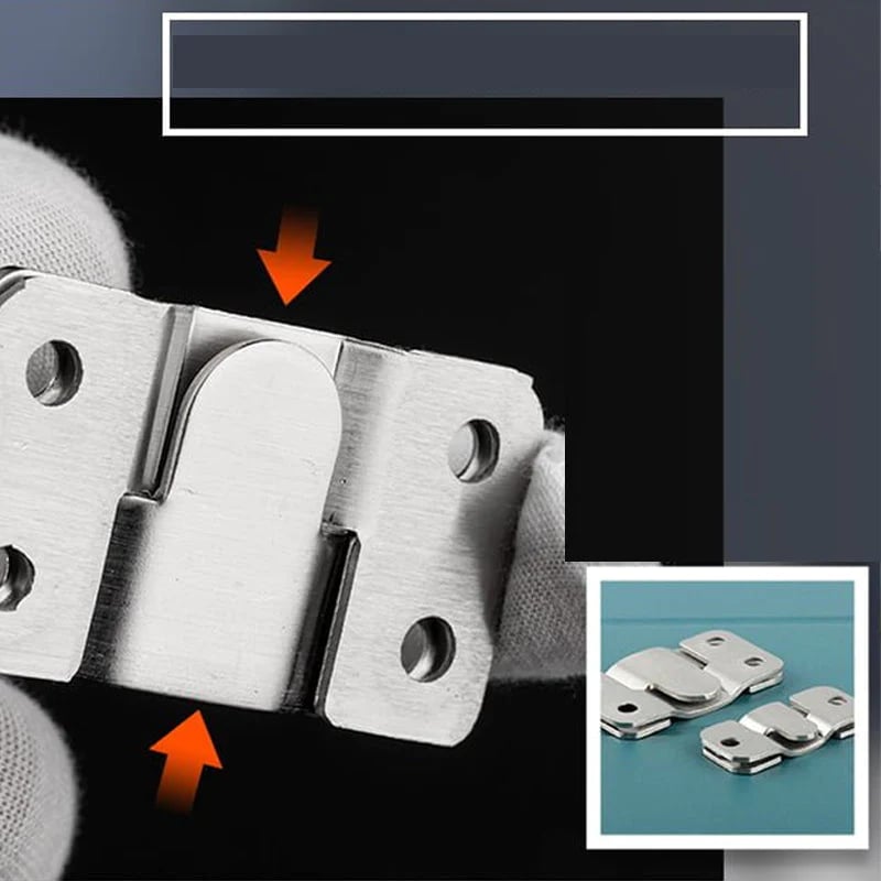 5+5 GRATUIT | WallHold - Boucle de suspension pratique en acier inoxydable [Dernier jour de réduction]
