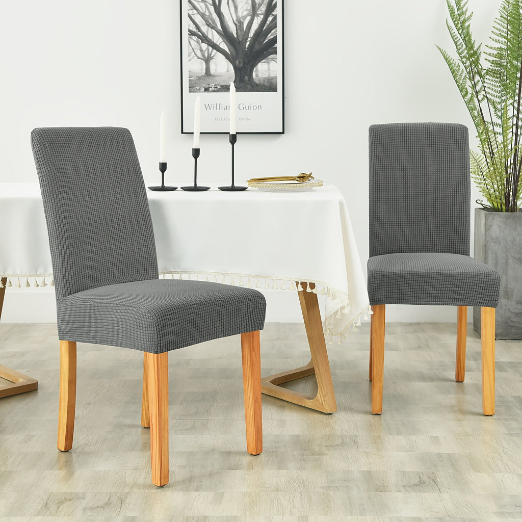 VELVORA FIT – Housses Élastiques Élégantes pour un Renouvellement Instantané des Chaises
