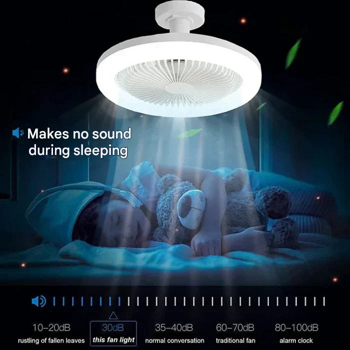 Ventilateur de Plafond avec Lumière - CoolLight