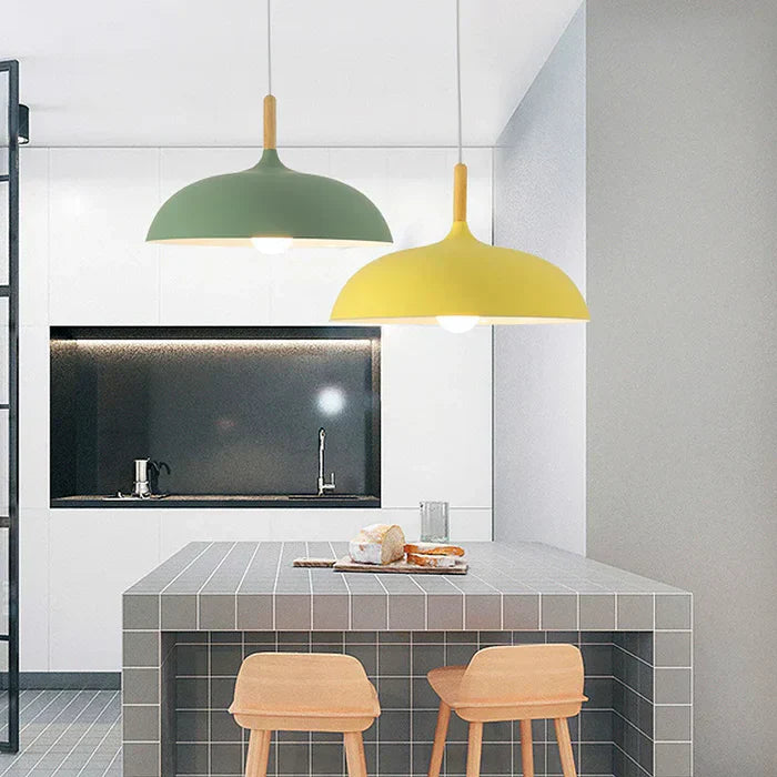 Lumière de Plafond en Chêne Scandinave - ScandiLuxe