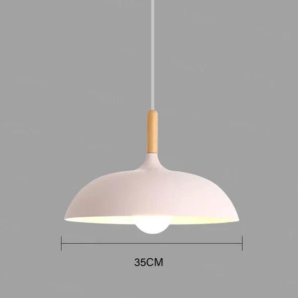 Lumière de Plafond en Chêne Scandinave - ScandiLuxe