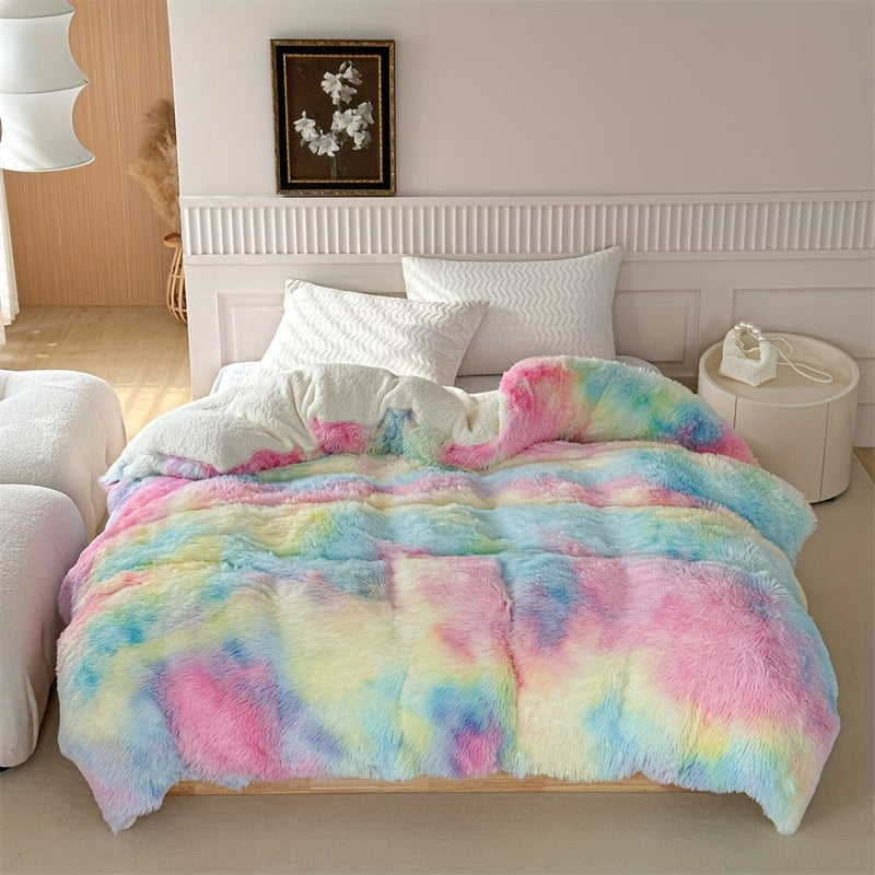 Couverture en peau de mouton prête pour l'hiver